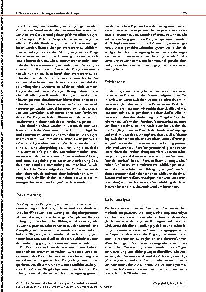 Vorschauseite 3: Gestaltung von individuellen Bildungsund Karrierewegen in der Pflege Perspektiven in der Praxis