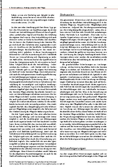 Vorschauseite 5: Gestaltung von individuellen Bildungsund Karrierewegen in der Pflege Perspektiven in der Praxis
