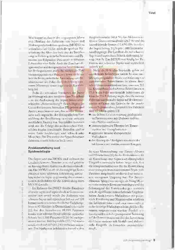 Vorschauseite 2: CRUX DER HIGHTECH MEDIZIN
