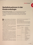 Vorschauseite 1: Notfallsituationen in der Kinderonkologie
