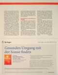 Vorschauseite 2: Hautalterung durch Licht: Schattenseiten der Sonne