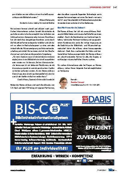 Vorschauseite 3: Nomos eLibrary: Das Online-Portal für Qualität und Vielfalt in der Welt der Fachverlage