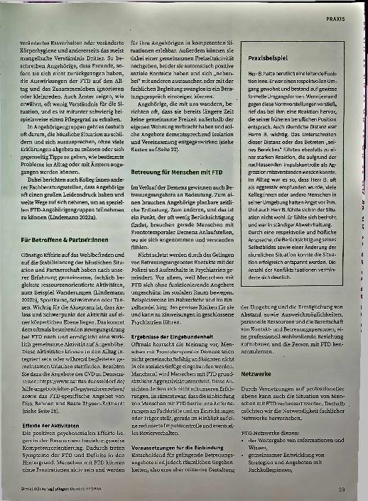 Vorschauseite 4: Die Odyssee beenden Frontotemporale Demenz (FTD) - Strukturen, Beratung, Angebote