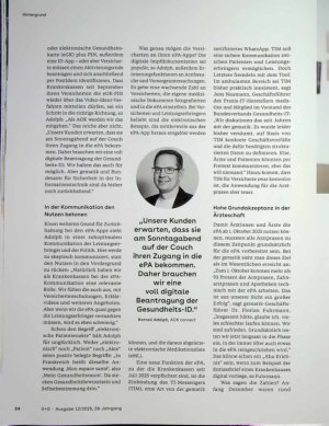Vorschauseite 3: Langer Atem für die Akte