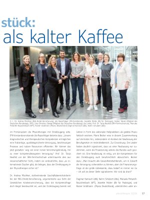 Vorschauseite 2: Parlamentarisches Frühstück: Alles andere als kalter Kaffee