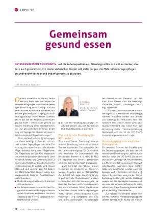 Vorschauseite 1: Gemeinsam gesund essen