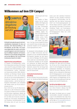 Vorschauseite 1: Willkommen auf dem ESV-Campus!