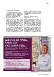 Vorschauseite 4: Nur eine Kammer bringt die Pflege voran.