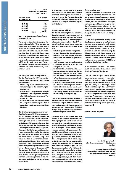 Vorschauseite 3: Erlössicherung in der Notaufnahme Optimierungspotenziale in der ambulanten Notfallabrechnung