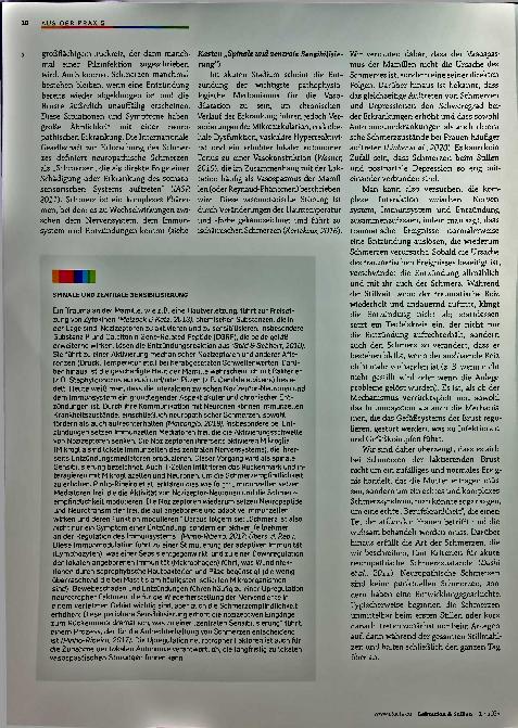 Vorschauseite 4: Das Schmerzsyndrom der laktierenden Brust: eine neue Sichtweise