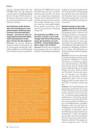 Vorschauseite 4: «Es handelt sich um einen schweren Grundrechtseingriff»