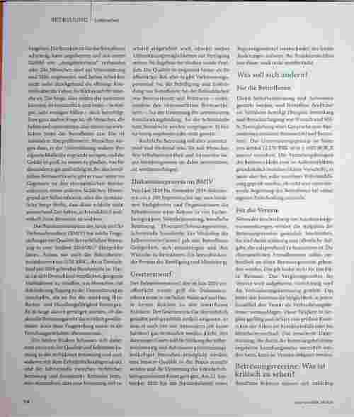 Vorschauseite 2: Mehr Selbstbestimmung und Qualität in der rechtlichen Betreuung
