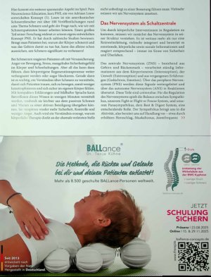 Vorschauseite 4: Das lebende Netzwerk Physische und mentale Gesundheit beginnen im Nervensystem