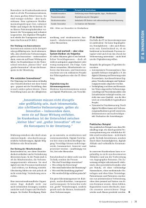 Vorschauseite 2: Innovation beginnt im Kopf – und bleibt oft dort Wie Krankenhäuser Ideen in echte Verbesserungen verwandeln können