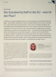 Vorschauseite 1: Die Sozialwirtschaft in der EU - was ist der Plan?