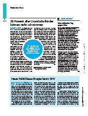 Vorschauseite 3: Bewegung tut der Gesundheit und der Wirtschaft gut.
