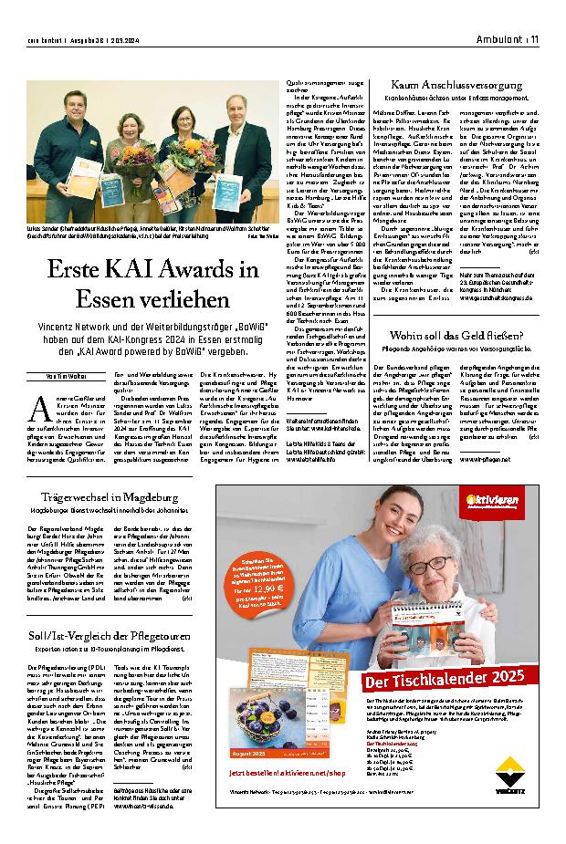 Vorschauseite 1: Erste KAI Awards in Essen verliehen