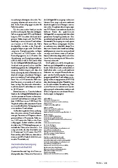 Vorschauseite 3: Telestroke-Netzwerk Schlaganfallpatienten besser und günstiger versorgen