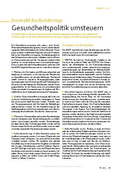 Vorschauseite 2: Nachrichten, Positionen, Berichte Neustart nötig