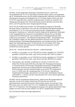 Vorschauseite 4: Bezugnahme auf mehrere Tarifwerke – Entfall der zeitlichen Dynamik – anzuwendende Tarifverträge – betriebliche Übung