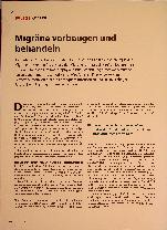Vorschauseite 1: Migräne vorbeugen und behandeln