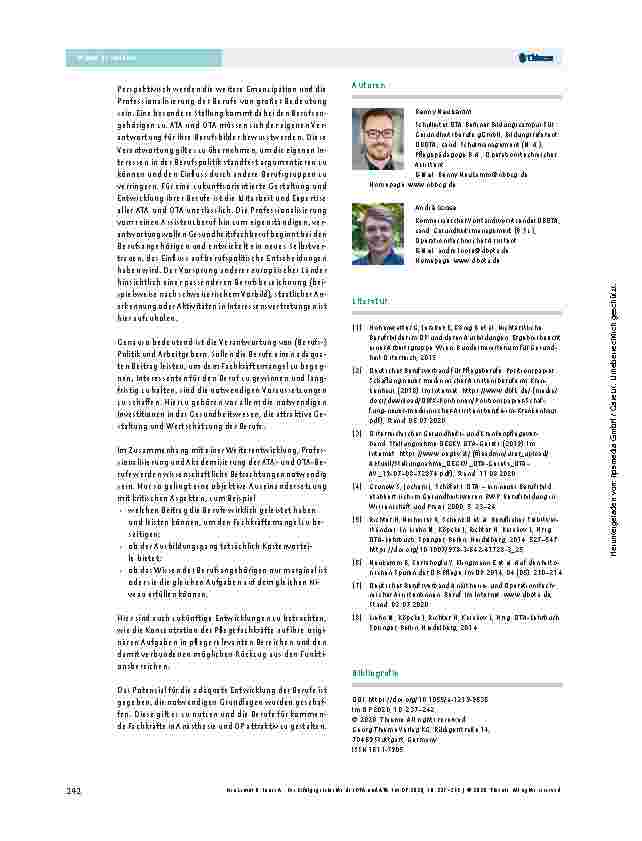 Vorschauseite 6: Die Erfolgsgeschichte der OTA und ATA
