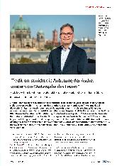 Vorschauseite 1: „Tradition ist nicht die Anbetung der Asche, sondern die Weitergabe des Feuers.“