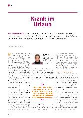 Vorschauseite 1: Krank im Urlaub
