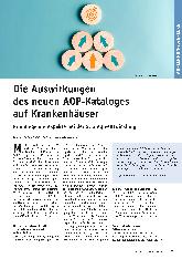 Vorschauseite 1: Die Auswirkungen des neuen DRG-Katalogs auf Krankenhäuser. Grundlegende Aspekte bei der Strategieentwicklung.