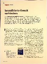 Vorschauseite 1: Sexualisierte Gewalt verhindern
