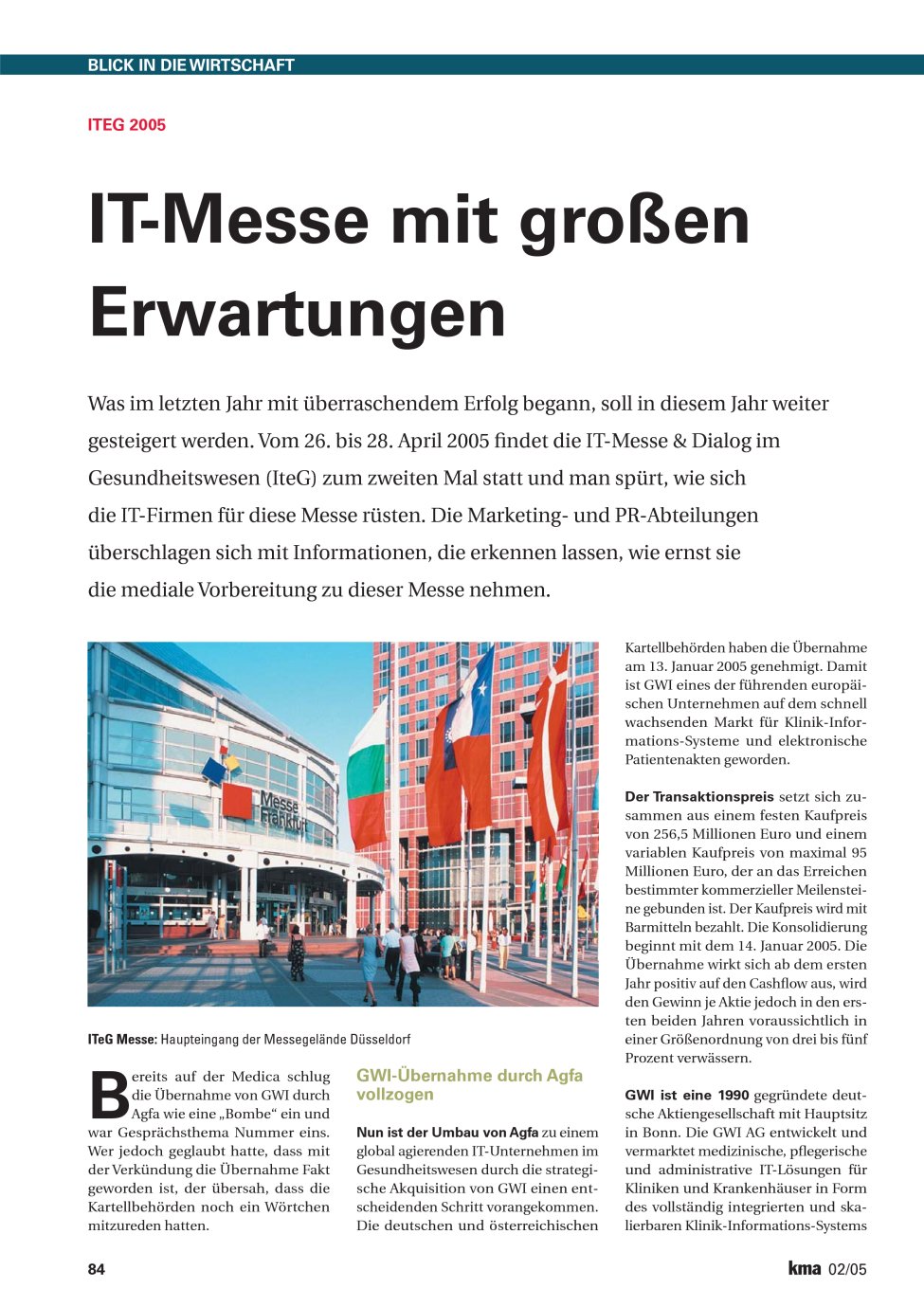 Vorschauseite 1: IT-Messe mit großen Erwartungen