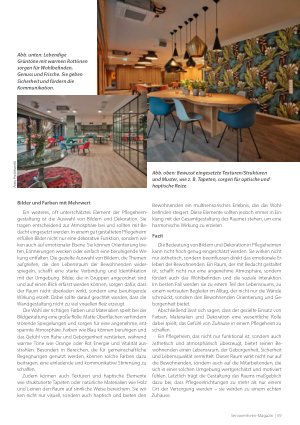 Vorschauseite 2: Mehr als nur schön: Wie Architektur und gestaltende Elemente die Atmosphäre im Pflegeheim prägen