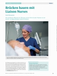 Vorschauseite 1: Brücken bauen mit Liaison Nurses