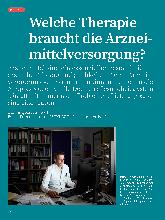 Vorschauseite 1: Welche Therapie braucht die Arzneimittelversorgung?