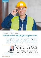 Vorschauseite 1: Praxistipps für Sicherheitsbeauftragte, wenn PSA nicht getragen wird