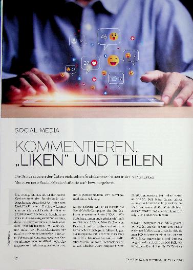 Vorschauseite 1: Kommentieren " liken und Teilen "