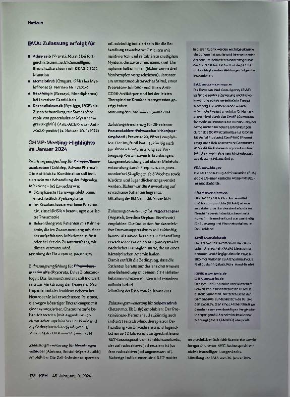 Vorschauseite 2: Mavacamten bei symptomatischer hypertrophischer obstruktiver Kardiomyopathie