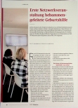 Vorschauseite 1: Erste Netzwerkveranstaltung hebammengeleitete Geburtshilfe
