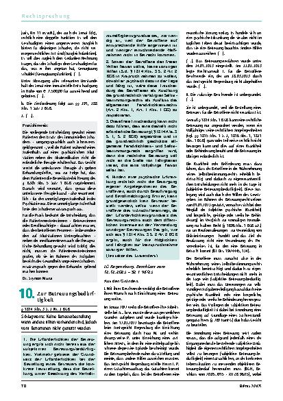 Vorschauseite 3: 9. Zum Behandlungsstandard