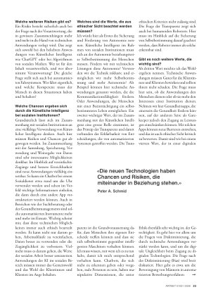 Vorschauseite 2: «Die technische Zukunft soll für alle sein»