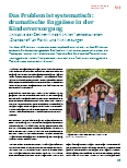 Vorschauseite 1: Das Problem ist systematisch: dramatische Engpässe in der Kinderversorgung.