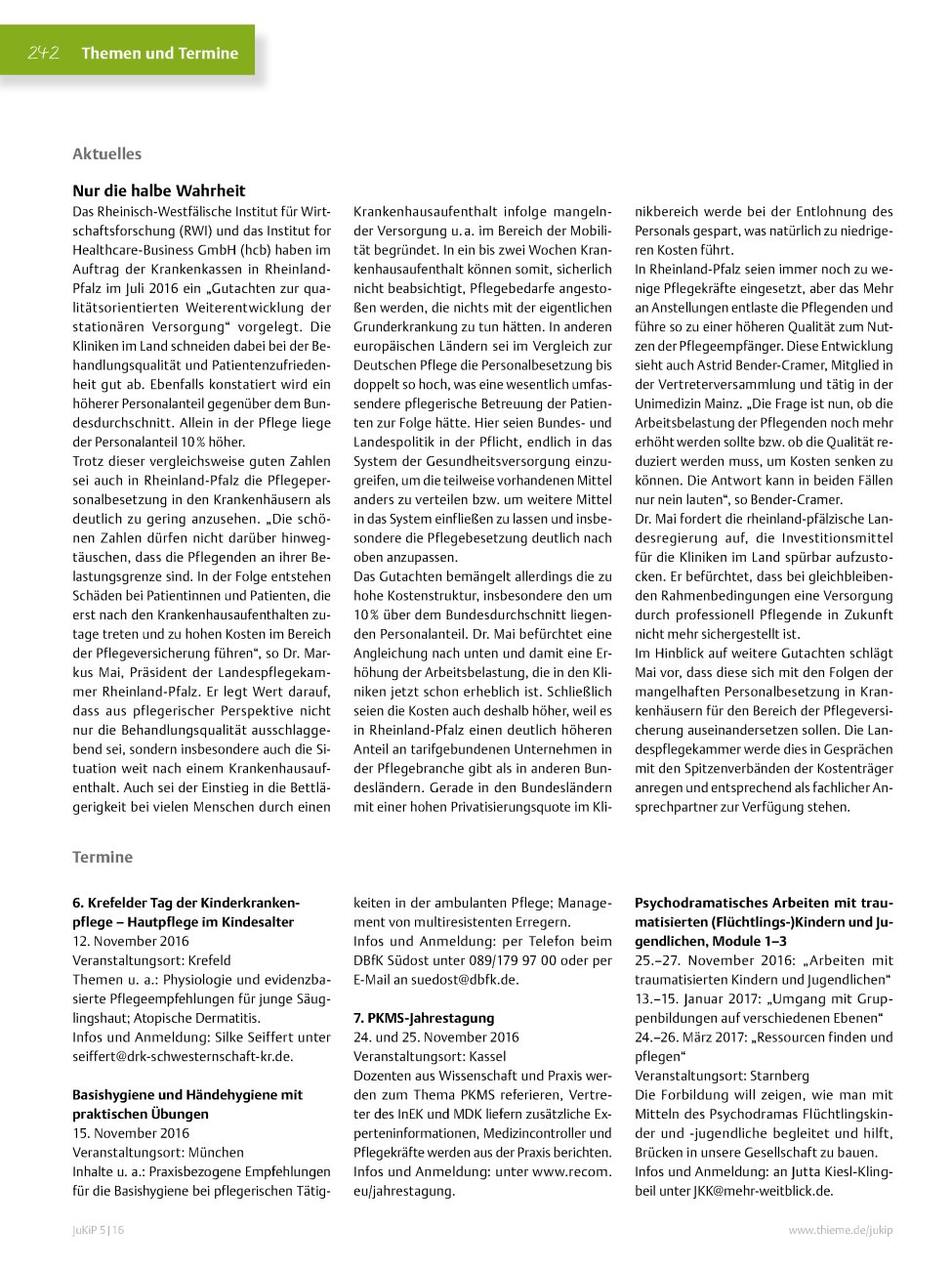 Vorschauseite 1: Aktuelles