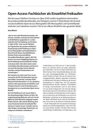 Vorschauseite 1: Open-Access-Fachbücher als Einzeltitel freikaufen