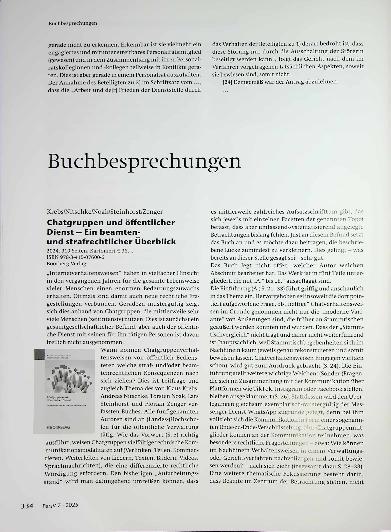 Vorschauseite 4: Ausschluss aus dem Personalrat wegen Verletzung der Verschwiegen heitspflicht