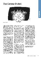 Vorschauseite 1: Das Corona-Orakel