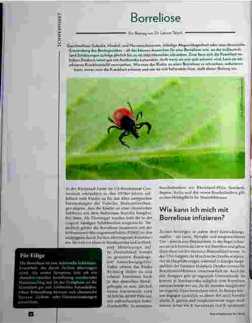 Vorschauseite 1: Borreliose