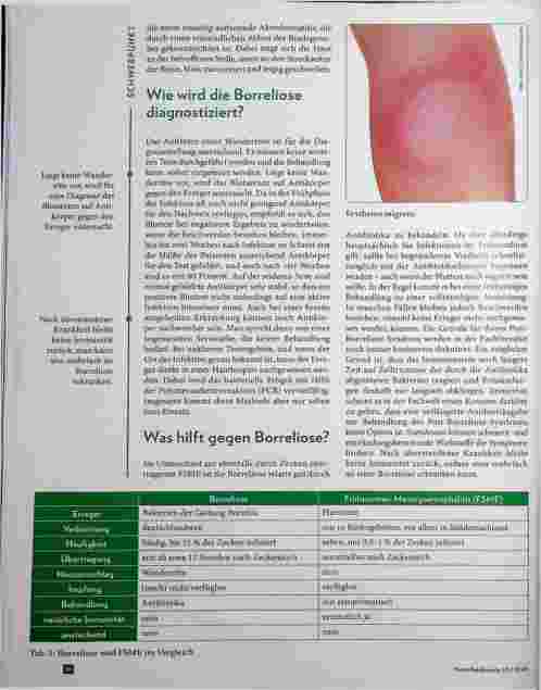 Vorschauseite 3: Borreliose