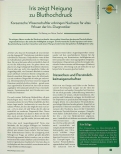 Vorschauseite 1: Iris zeigt Neigung zu Bluthochdruck. Koreanische Wissenschaftler erbringen Nachweis für altes Wissen der Iris-Diagnostiker.