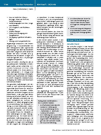 Vorschauseite 3: Die Zukunft der Notfallmedizin gestalten – aus Sicht von DGAI und BDA