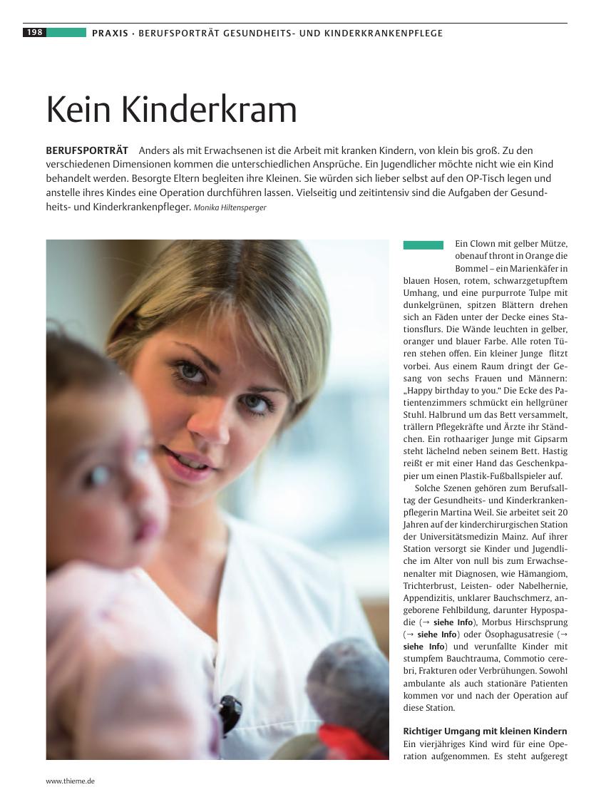 Vorschauseite 1: Kein Kinderkram